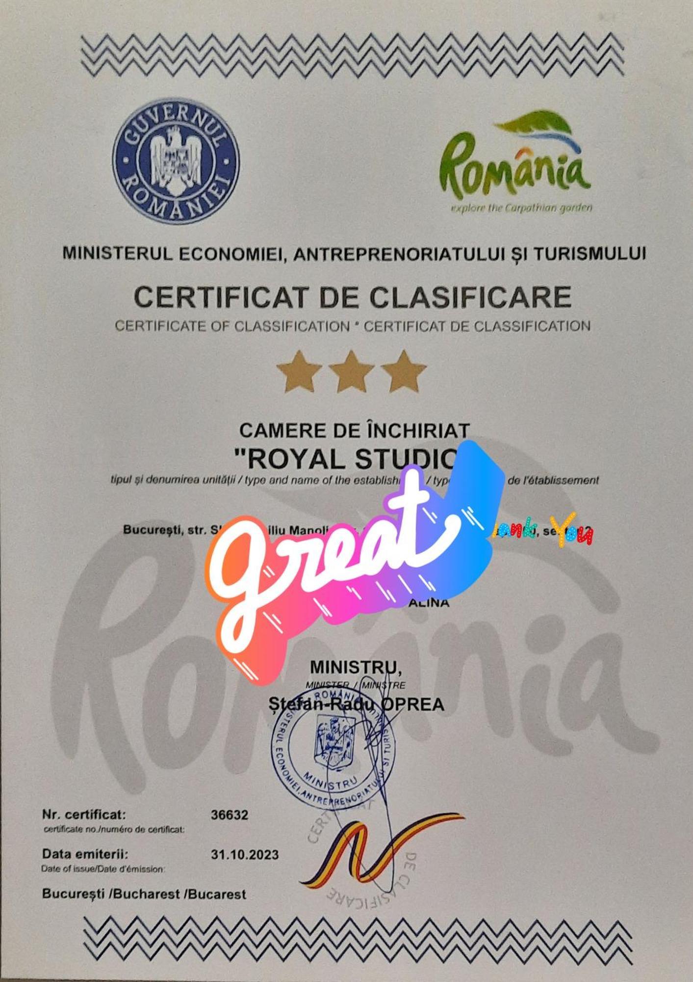 Royal Studio National Arena - Free Parking Bucarest Extérieur photo